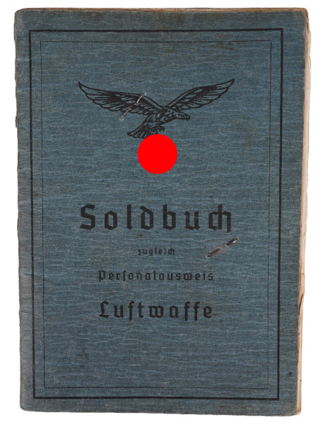 Soldbuch Eckert Luftnachrichten