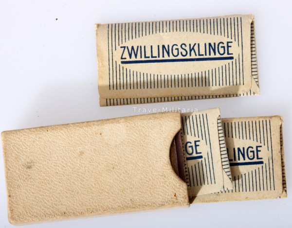 Rasierklingen Wehrmacht im Karton Stumpf