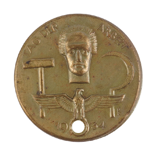 NSDAP Tag der Arbeit 1934 Veranstaltungsabzeichen