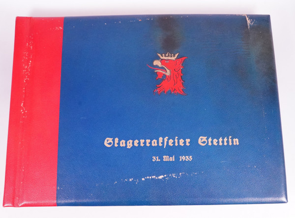 Prunkalbum "Skagerakfeier Stettin 31. Mai 1935