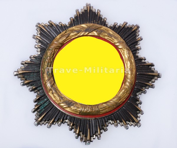 Deutsches Kreuz in Gold mit Absturzschaden
