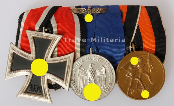 3er Ordensspange 2. Weltkrieg