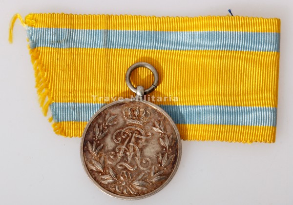 Sachsen Friedrich August Medaille in Silber 1905