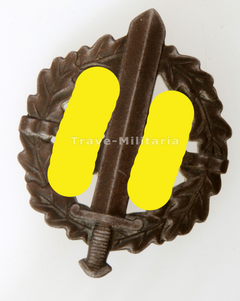 SA Sportabzeichen in Bronze mit Matrikelnummer 626043