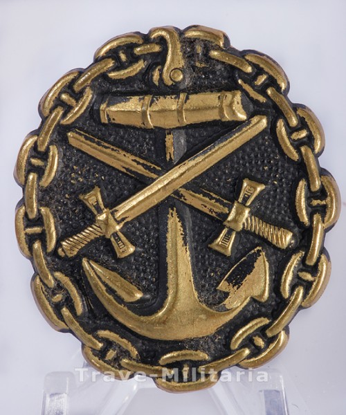 Verwundetenabzeichen der Marine in Schwarz 1918