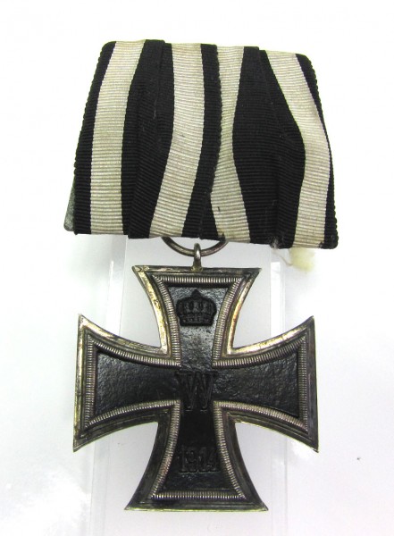 Eisernes Kreuz 2. Klasse 1914 an Ordenspange mit Hersteller M