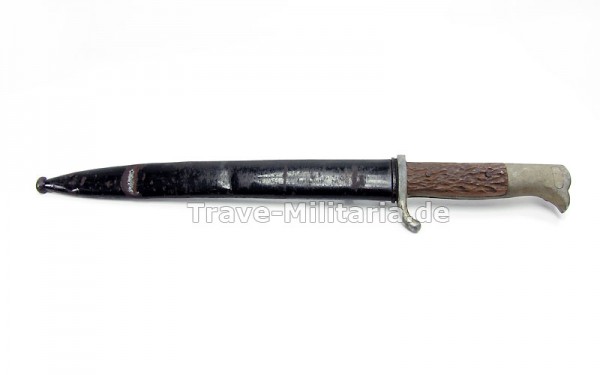 Ausgehseitengewehr mit Hirschhorngriff