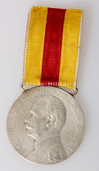 Baden Silberne Verdienstmedaille Friedrich II. 1908