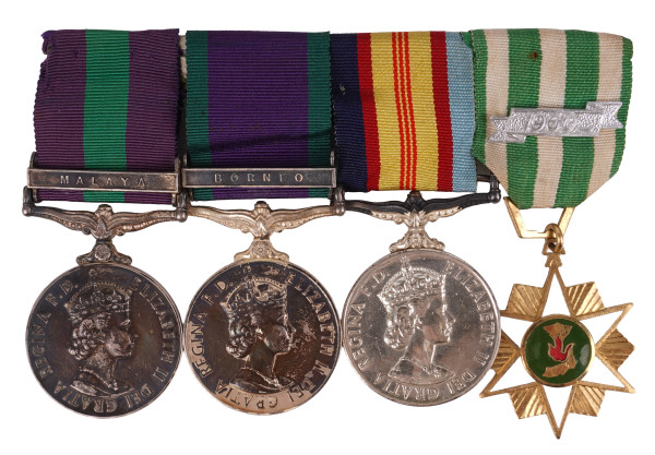Großbritannien 4er Ordensspange H.G. Klinkert