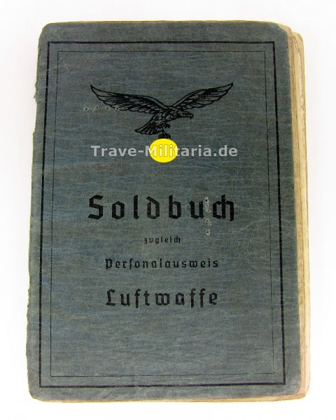 Soldbuch Flak/Fallschirm-Flak Spanienkreuzträger