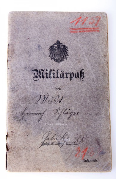 Militärpaß Musketier