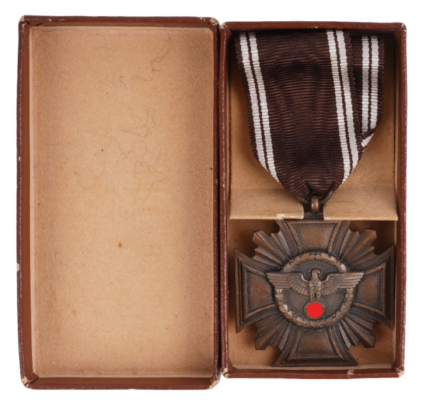 NSDAP Dienstauszeichnung in Bronze im Etui
