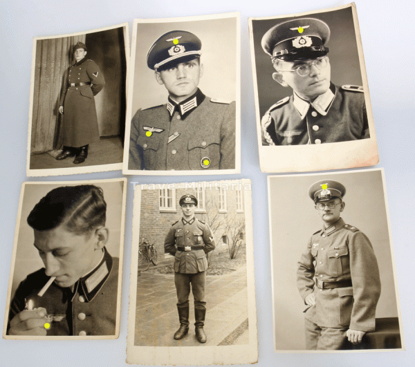 16 Fotos Soldaten der Wehrmacht Heer