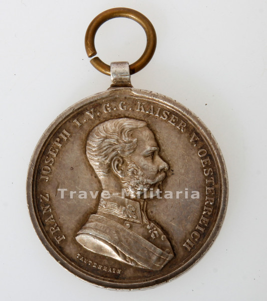 Österreich Silberne Tapferkeitsmedaille Kaiser Franz Joseph