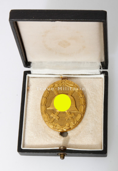 Verwundetenabzeichen in Gold im Etui 1939