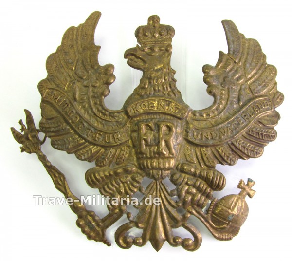 Preussen Helmwappen - Helmemblem für Pickelhaube