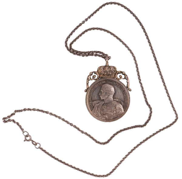 Preußen Schützenkette - Ehrenschuss Sr. Majestät 1910