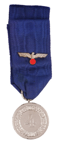 Dienstauszeichnung der Wehrmacht 4. Klasse für 4 Jahre