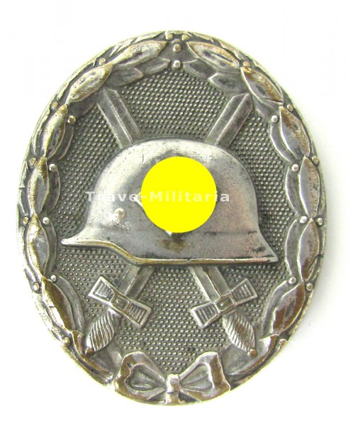 Verwundetenabzeichen in Silber Hersteller 4
