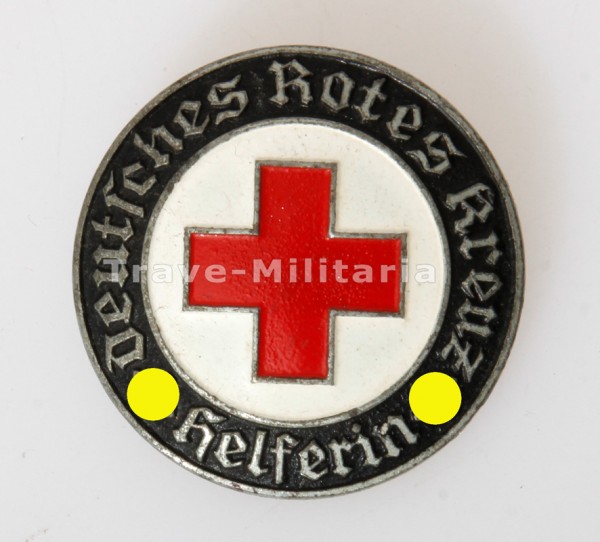 Deutsches Rotes Kreuz Dienstbrosche für Helferin