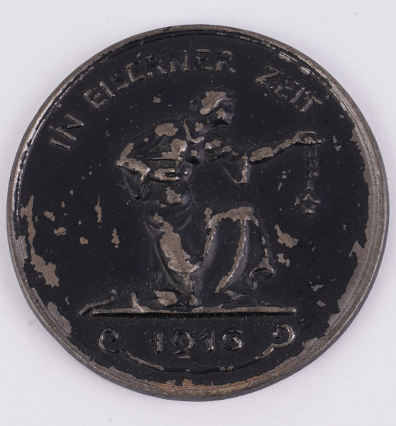 Spendenmedaille In Eiserner Zeit 1916