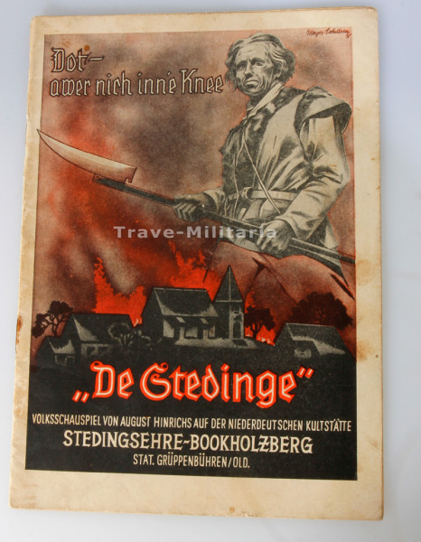 ``Die Stedinge´´Programm Heft über das Volksschauspiel Stedingsehre- Bookholzberg