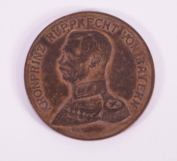 Erinnerungstag der Deutschen Armee u. Marine Nürnberg 1926 Medaille