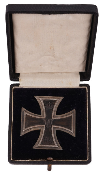 Eisernes Kreuz 1. Klasse 1914 im Etui