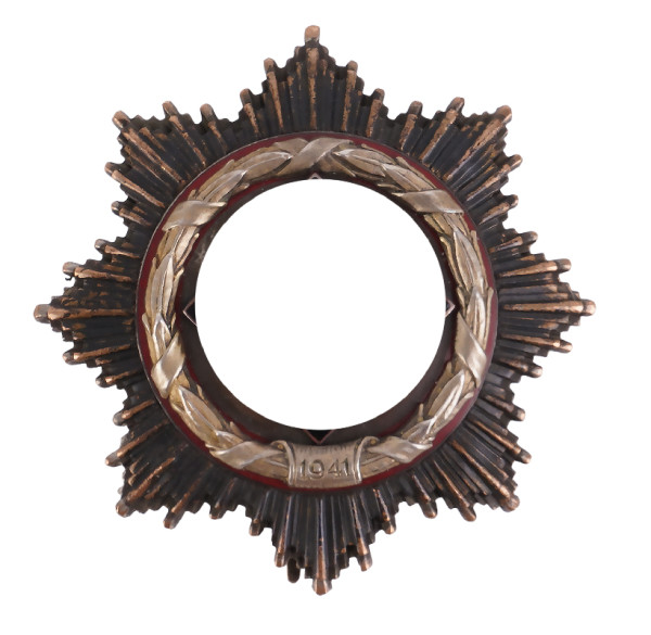 Deutsches Kreuz in Silber 6 Nieter schwer