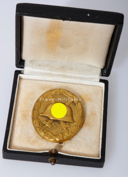 Verwundetenabzeichen in Gold im Etui 1939