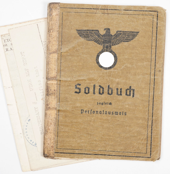 Soldbuch Stuhr Pz.Gren.Rgt. 200 90. lei.Afrika-Div.