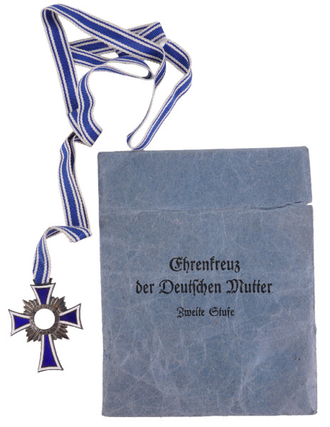 Ehrenkreuz der Deutschen Mutter in Silber mit Tüte