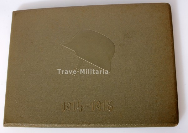 Ehrenmappe zum Ehrenkreuz für Frontkämpfer 1914-1918
