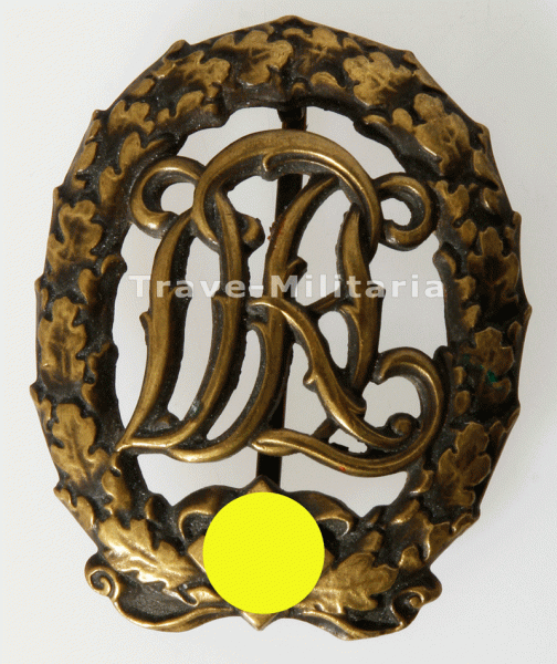 Deutsches Reichssportabzeichen DRL in Bronze