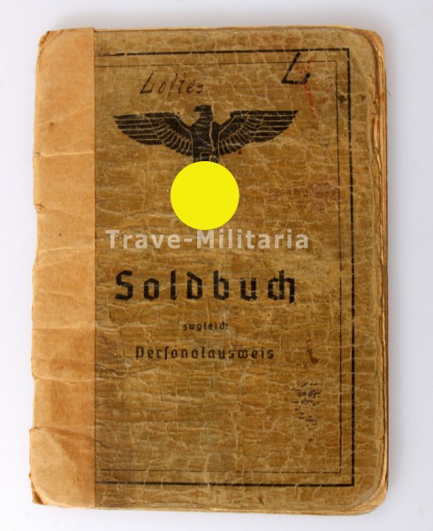 Soldbuch Lottes I.R. 414 und I.R. 187