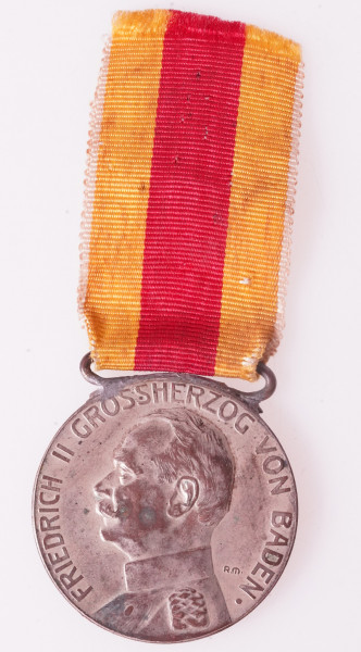 Baden Silberne Verdienstmedaille Friedrich II. 1908