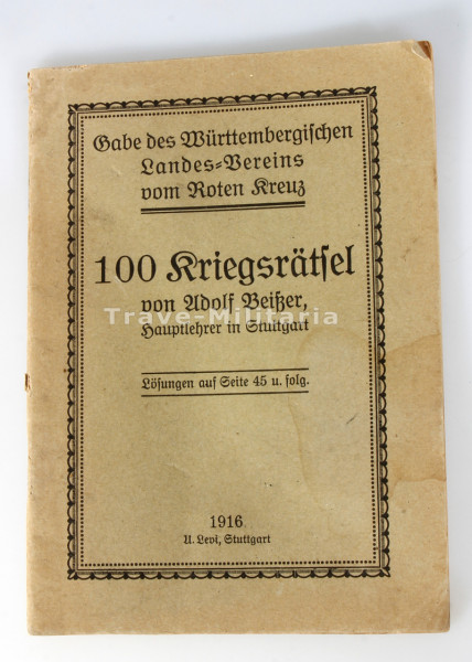 100 Kriegsrätsel 1916