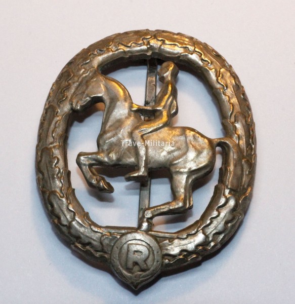 Deutsches Reiterabzeichen 2. Klasse Silber 1930