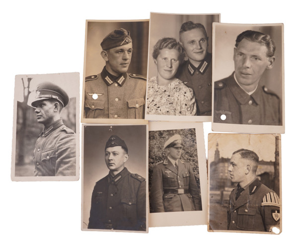 7 Portraitaufnahmen Wehrmacht