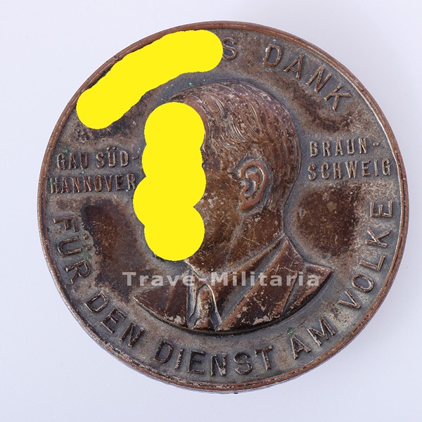 Hitler's Dank für den Dienst am Volke