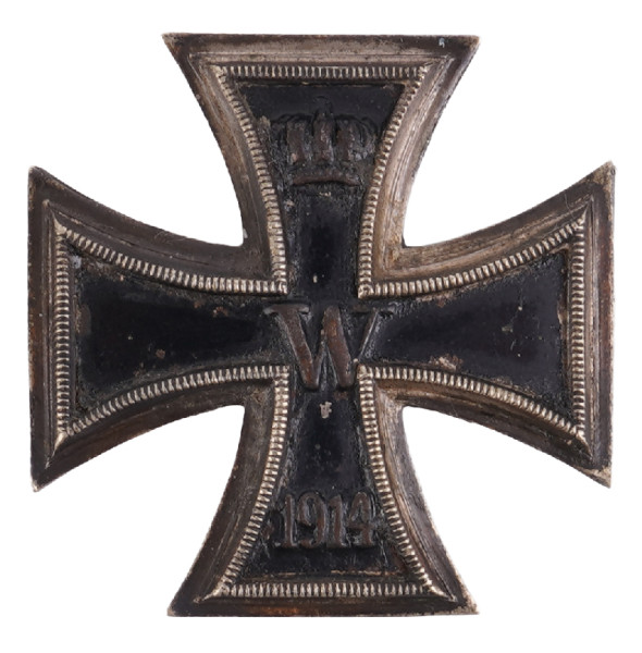 Eisernes Kreuz 1. Klasse 1914 mit Gravur