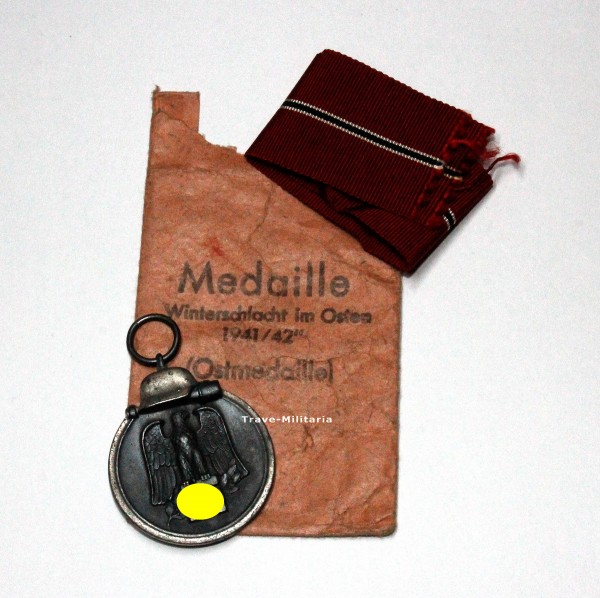 Medaille Winterschlacht im Osten in Tüte