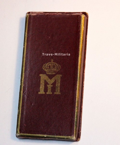 Rumänien Luftwaffe Ehrenkreuz 2. Klasse mit Schwertern im Etui