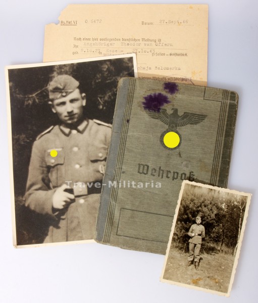 kleiner Nachlass von Vater und Sohn Theodor van Offen