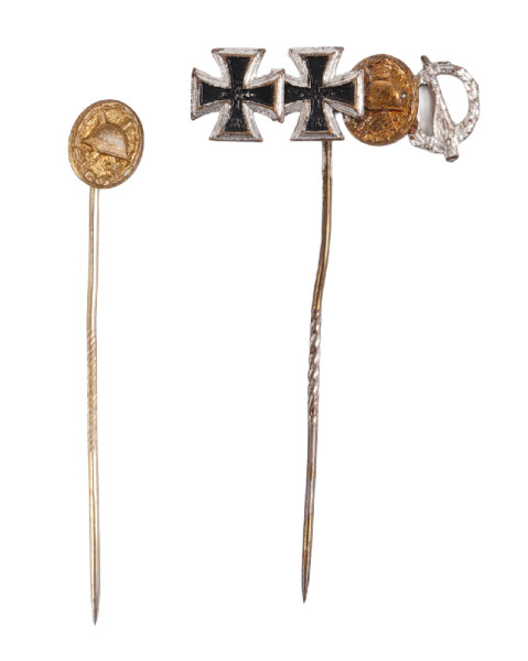 1957er Miniaturen 4er und VWA in Gold