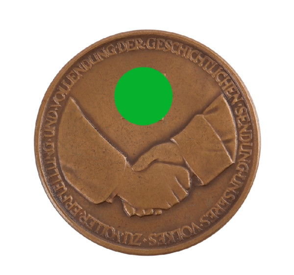 Erinnerungsmedaille zum Tode Hindenburgs