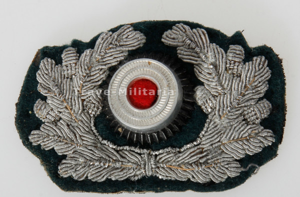 Wehrmacht Heer Eichenlaubkranz für die Offiziersschirmmütze