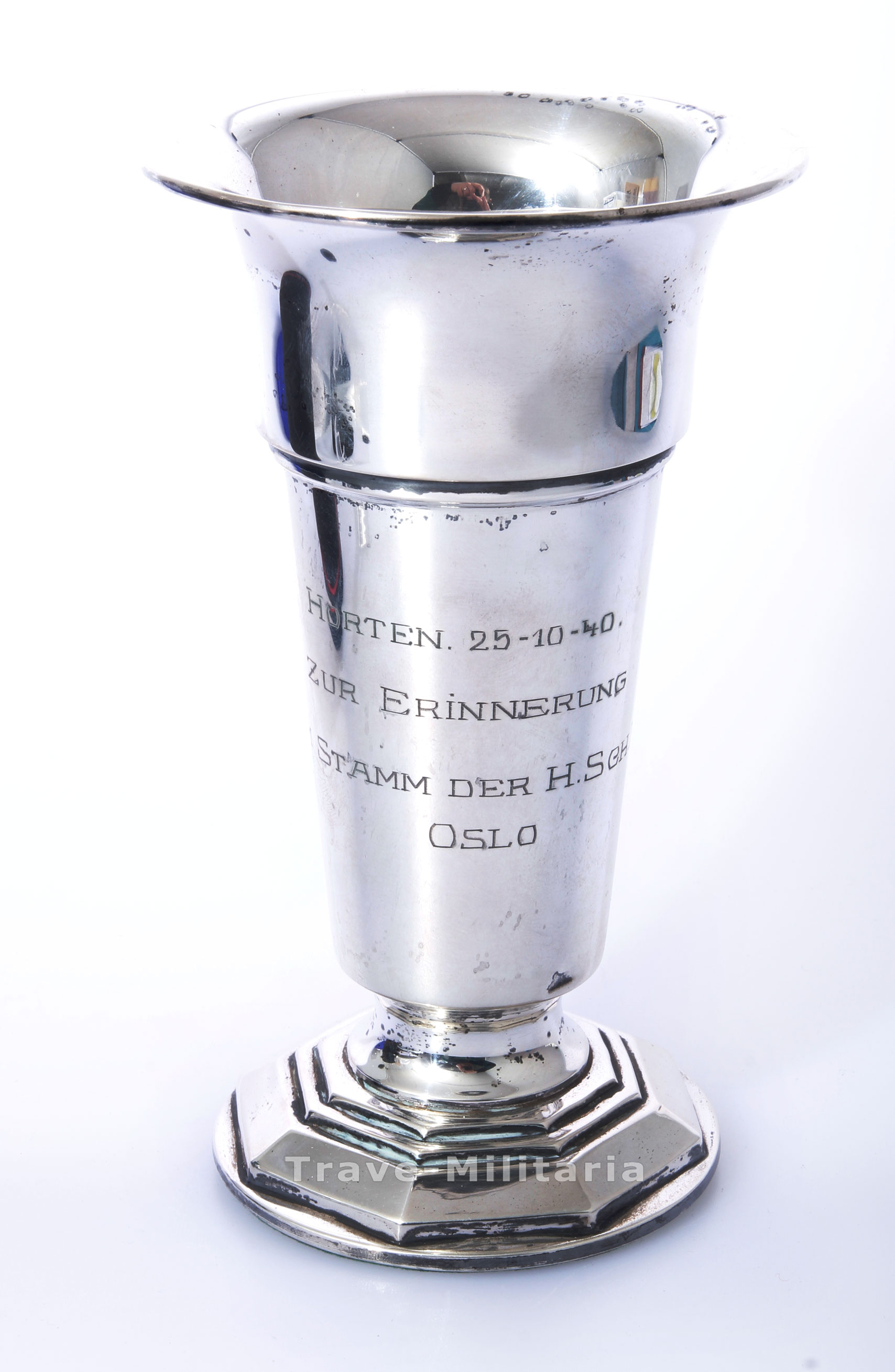 Silberpokal Norwegen 1940 Antiquitäten Trave Militaria Orden und