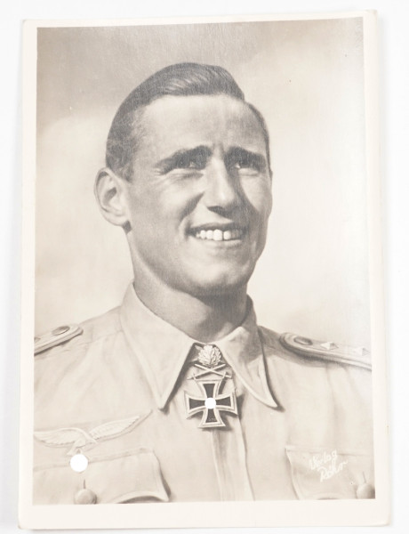 Postkartenfoto Hauptmann Rall