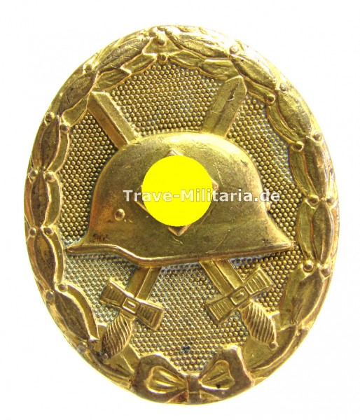 Verwundetenabzeichen in Gold